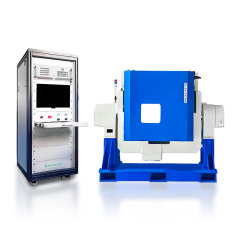 Temperature controlled rotary table for material test and aerospace application on lab bench