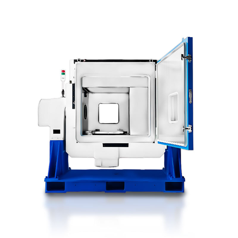 Close up of precision drive system for ±3 arcsec angular accuracy and ±1 arcsec repeatability