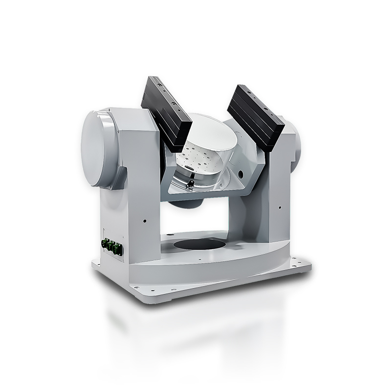 Close up of precision encoder achieving 0.0001 degree resolution for high speed testing