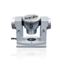 High precision dual axis rate position table for drilling guidance and MWD tool test in lab