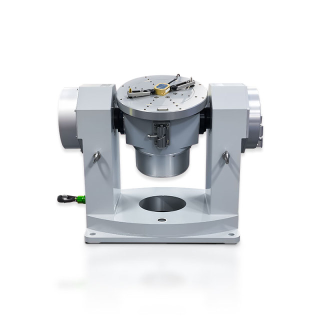 High precision dual axis rate position table for drilling guidance and MWD tool test in lab
