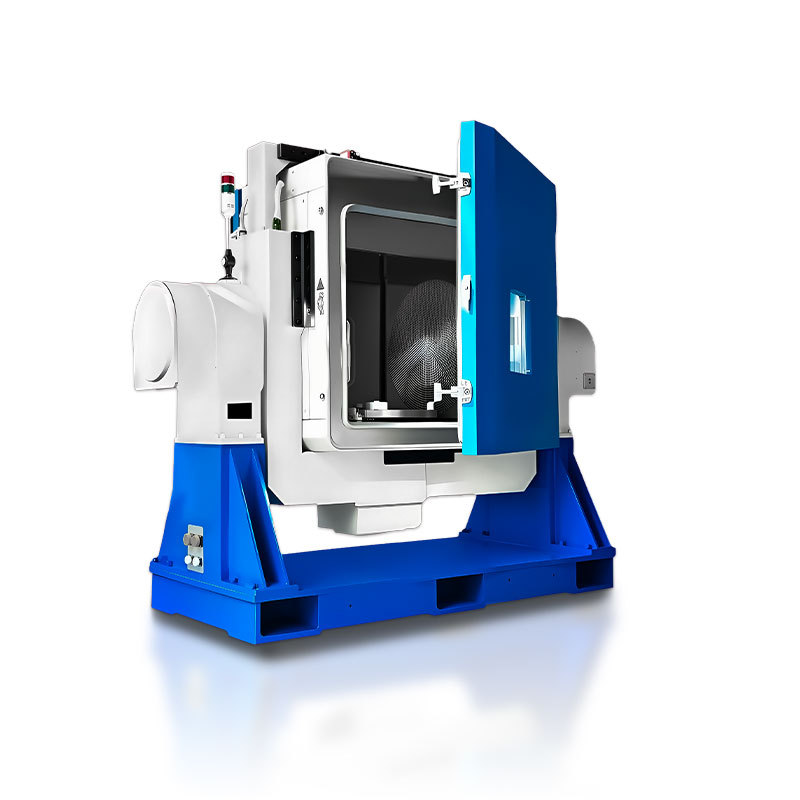 Rotary table performing thermal cycle test for aerospace component mechanical strength validation