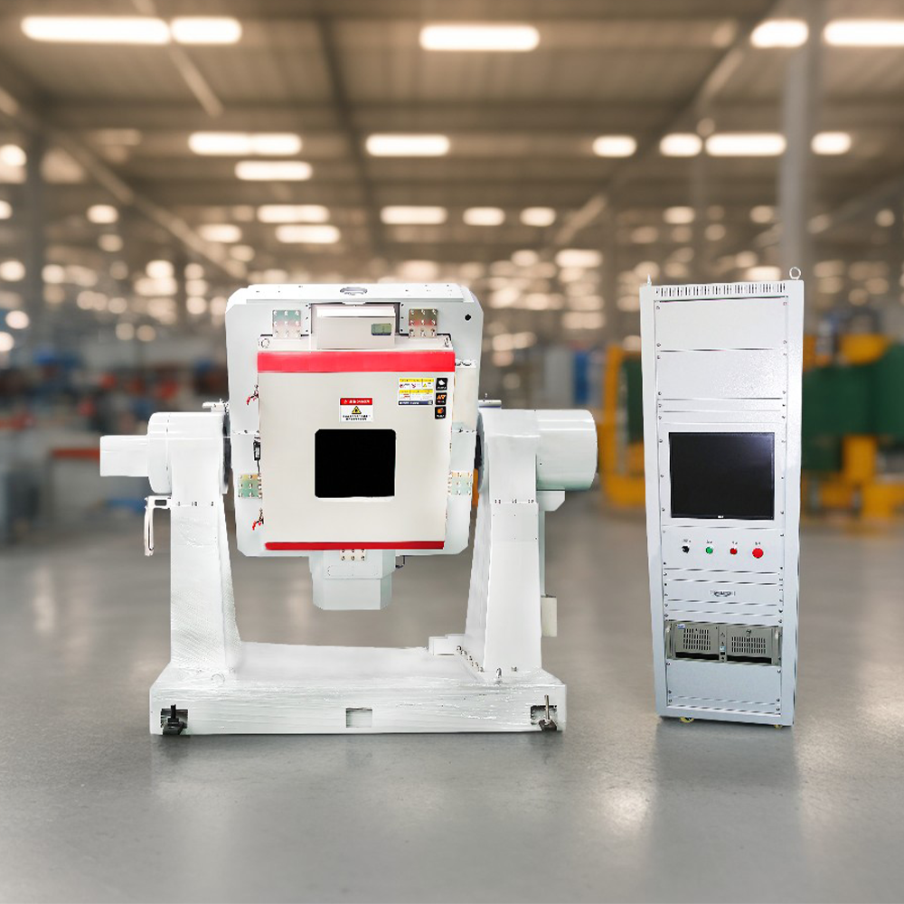 Rate table performing 125 degree high temperature cycle for missile seeker thermal evaluation