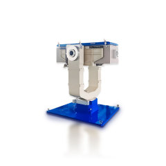 Close-up of Non-Magnetic Temperature Controlled Turntable precision bearing for smooth rotation.