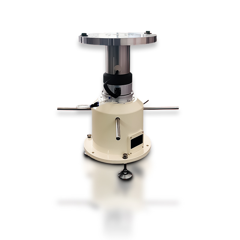 Vertical motion test stand with φ500mm platform and 40kg capacity for batch sensor calibration
