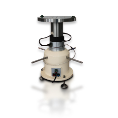 Rate table performing full rate sweep for scale factor and linearity characterization