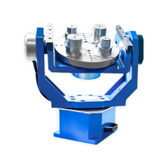Motion Simulation Rate Table executing high-speed rotation tests for speed sensor calibration.