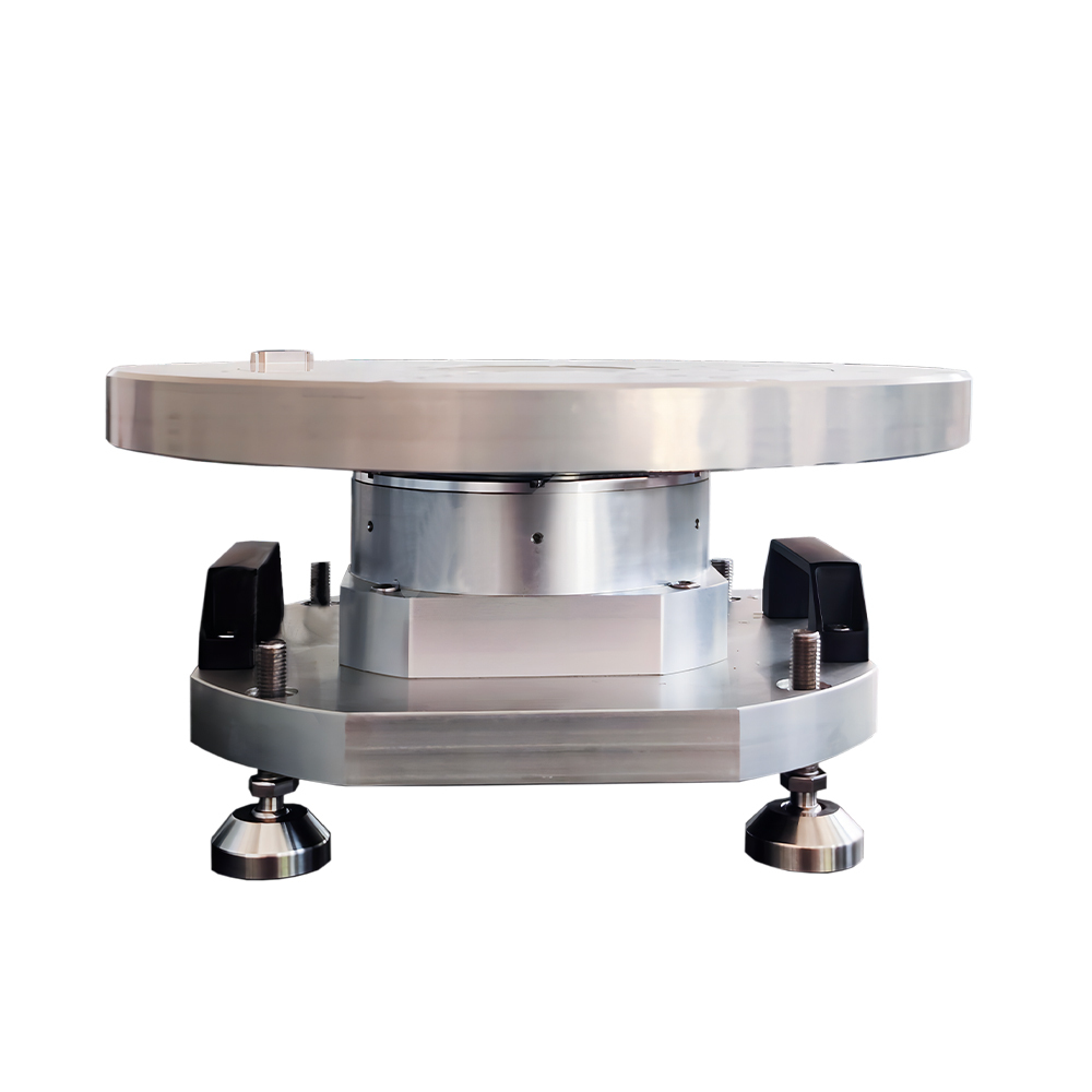 Close up of high speed drive system for 300 deg per second squared acceleration