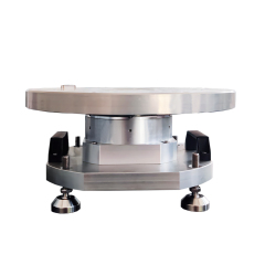 Close up of high speed drive system for 300 deg per second squared acceleration