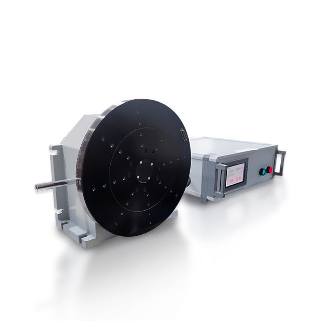 Rate table performing low speed drift test for gyroscope long term stability validation