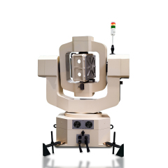 High Dynamic Precision Triaxial Testing Turntable performing rapid dynamic positioning tests.