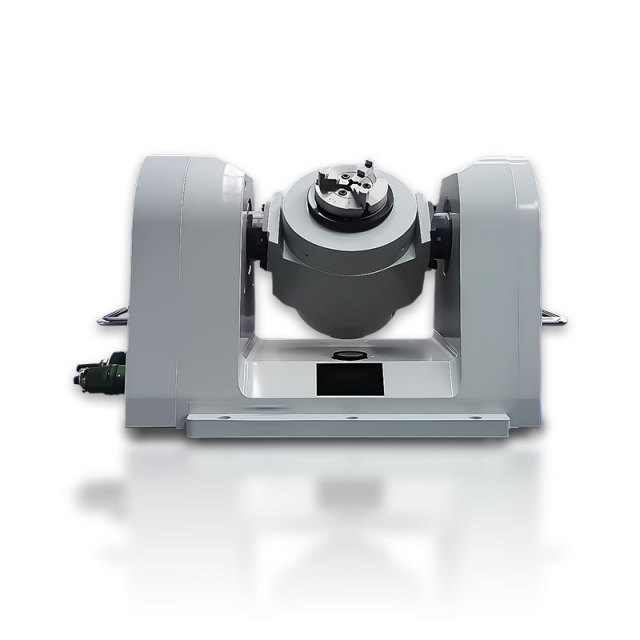 Motion simulator performing 360 degree inner rotation for drone flight controller validation
