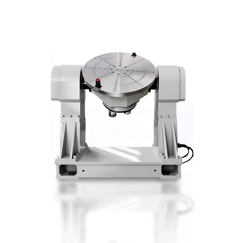 Remote RS422 interface demonstrating biaxial linkage calibration at 60 degrees per second