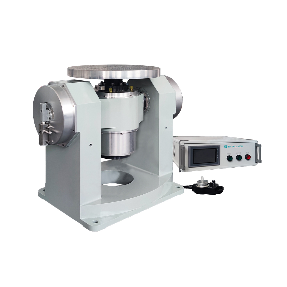 Close up of high resolution encoder for 0.0001 degree per second rate control precision