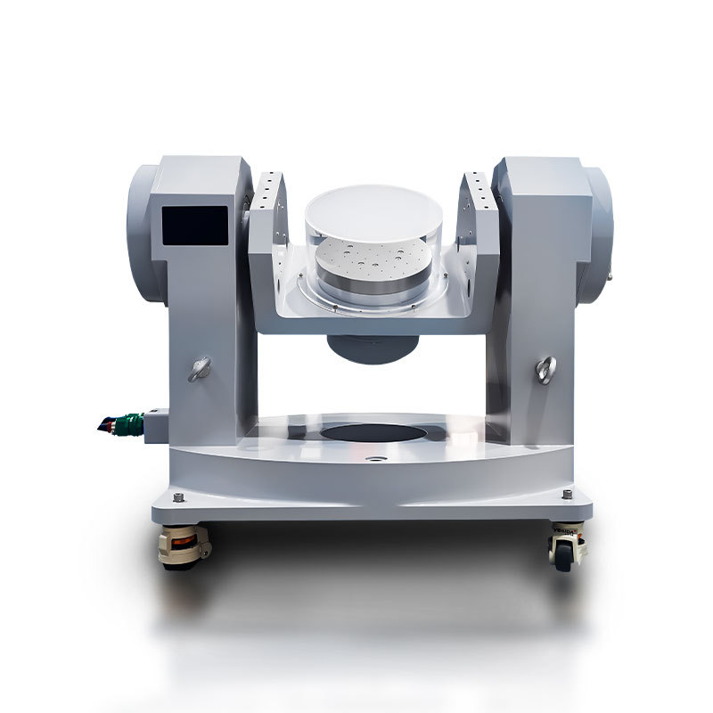 Test equipment with 15cm table and 4kg capacity on aerospace workbench