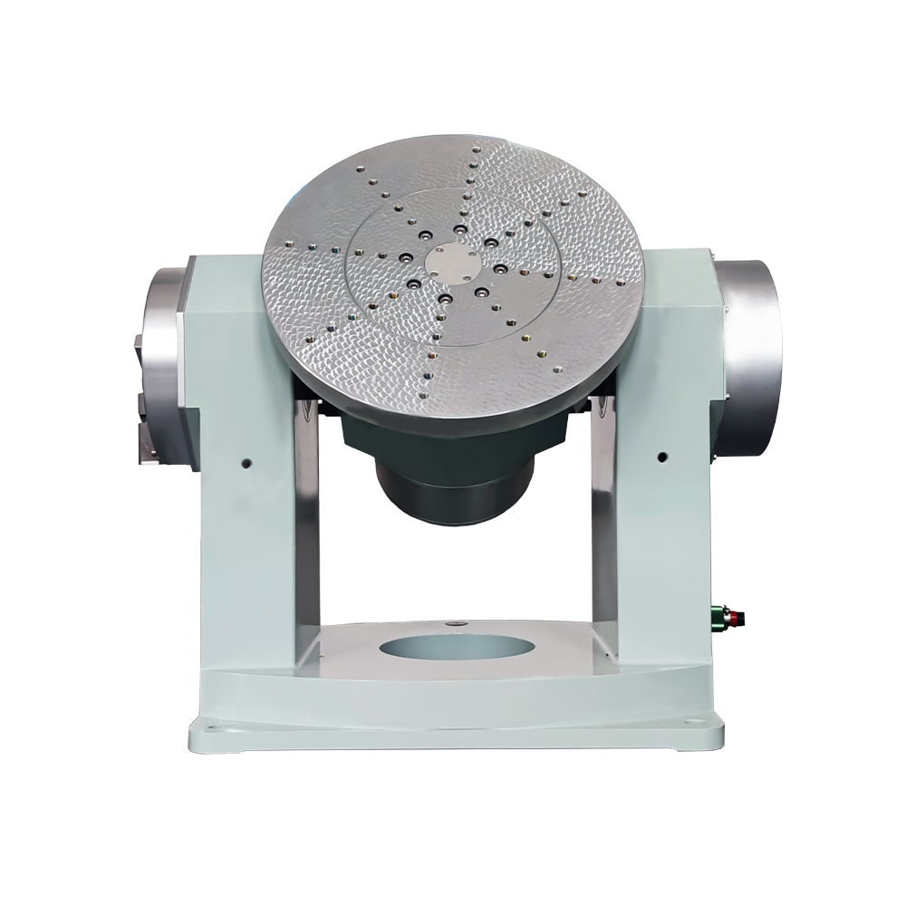 Automated control interface executing laser alignment and robotics joint calibration sequence