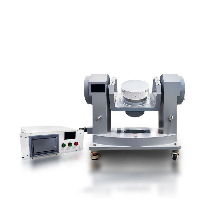 High speed dual axis rate table for high dynamic missile seeker testing