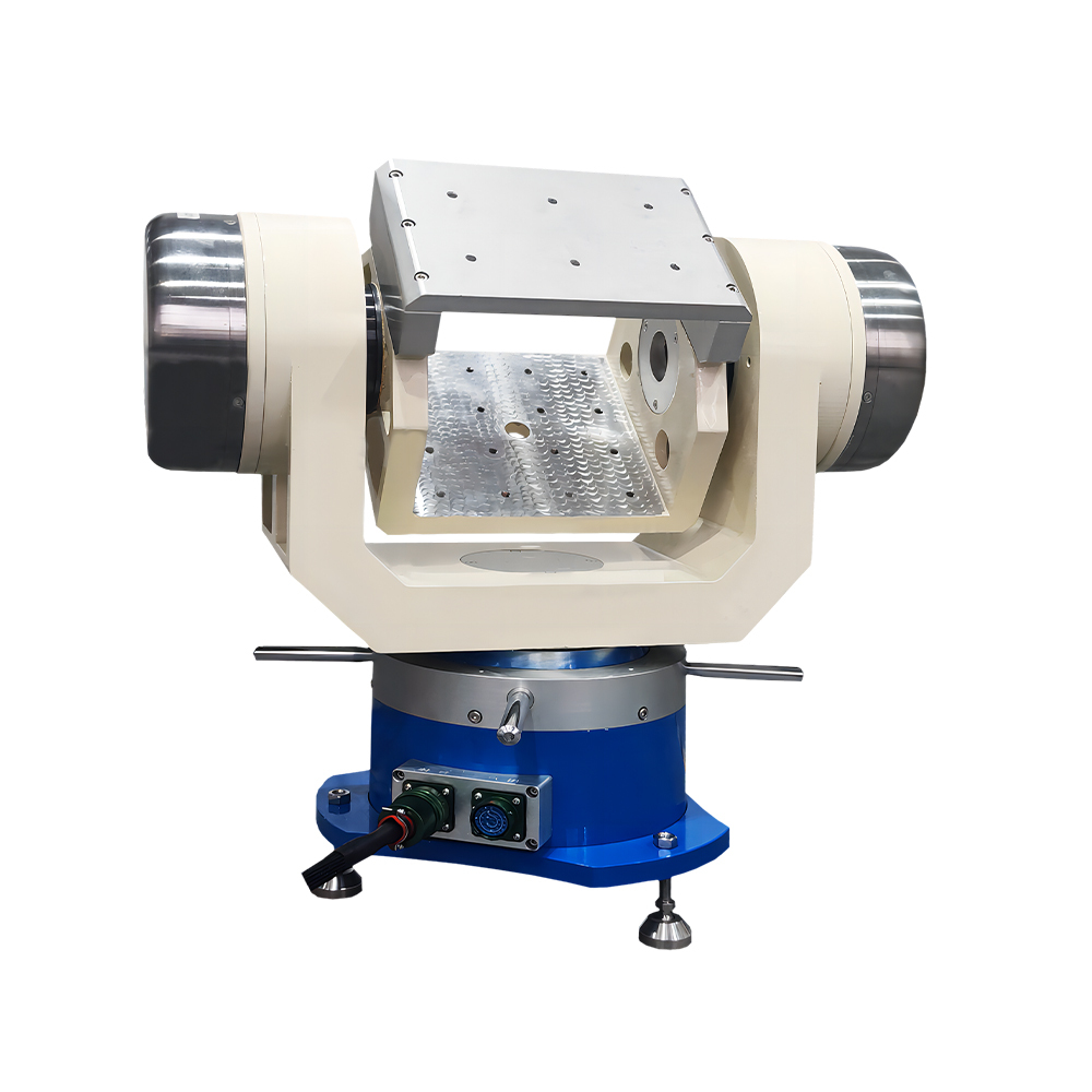 High precision dual axis rotary test stand for industrial IMU calibration on production line