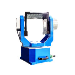 U shape motion simulator with 360 degree continuous rotation and 200mm work surface