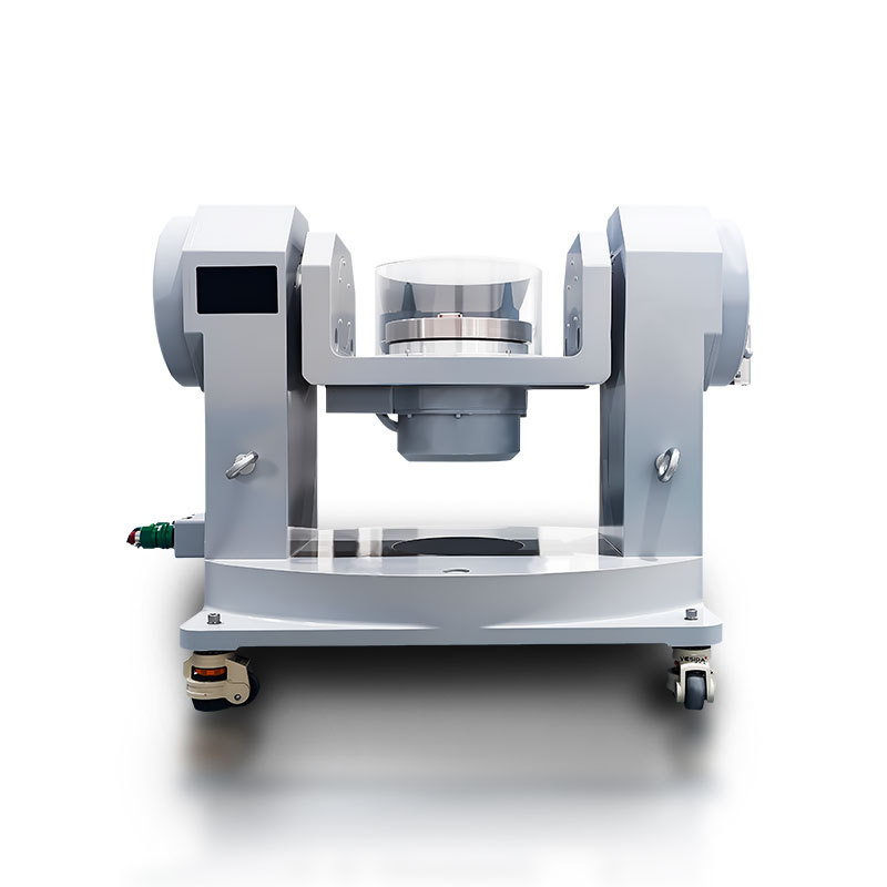 Rate test stand with 2000 degree per second inner ring rotation capability