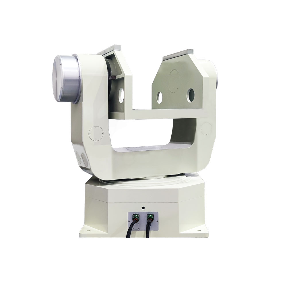 Close up of high precision encoder for ±10 arcsec positioning and ±5 arcsec repeatability
