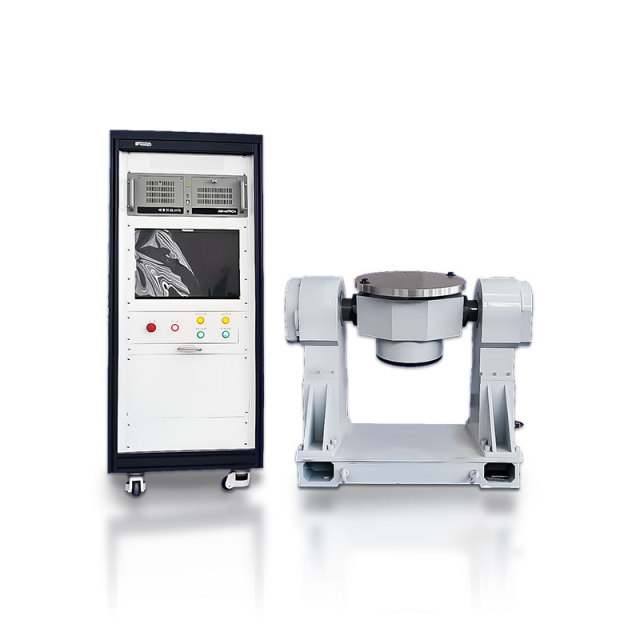 Motion test stand with 500mm table and 80kg capacity for heavy robotic and optical components