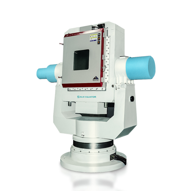 Inertial Navigation Test Table operating in aerospace lab for UAV inertial sensor calibration