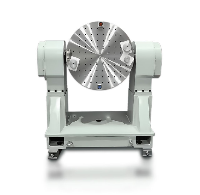 Close up of precision angle encoder for 0.36 arcsec resolution and ±2 arcsec accuracy