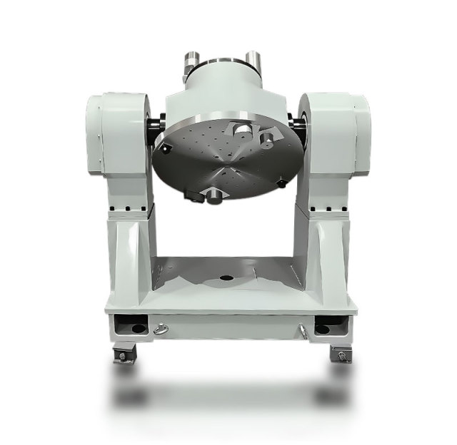 Rate table performing low speed drift test for gyroscope long term stability validation