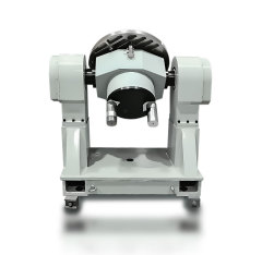 High precision dual axis rate table for inertial sensor lab calibration on clean bench