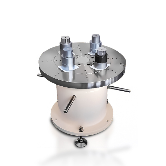 Rate table performing low speed drift test for gyroscope long term stability validation