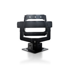 Close up of precision angle encoder for arc-second resolution positioning