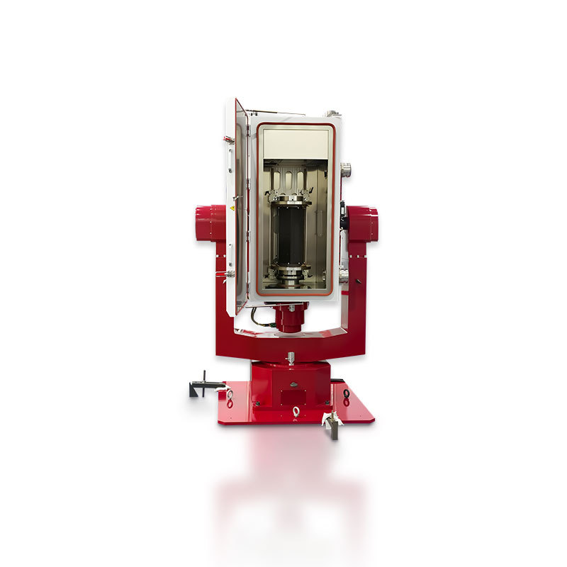 Close up of precision triaxial drive for ±20 arcsec positioning accuracy