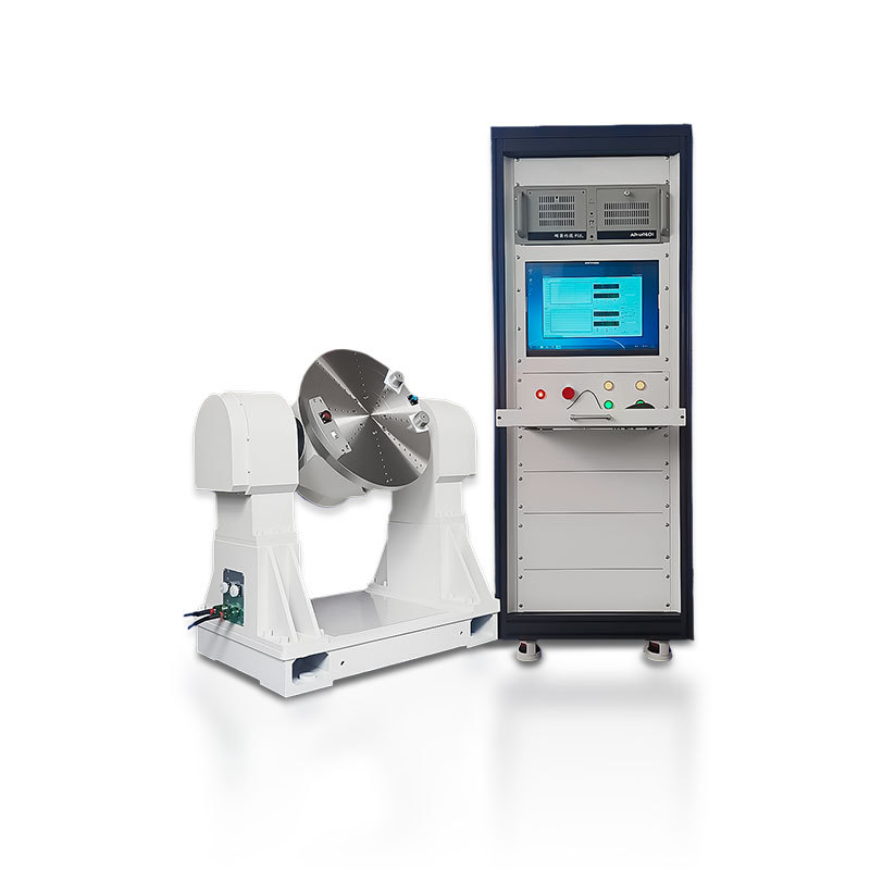 Rate table performing dynamic rate test for satellite attitude control ground validation