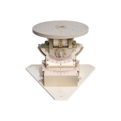 Nonmagnetic Rate Table White Background Main Image Showing Compact Benchtop and Three Manual Axes