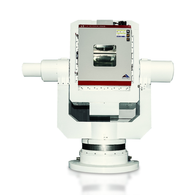 Gyroscope Test Stand Operating in Aerospace Component Test Environment