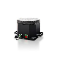Single axis rotary test stand for precision motion simulation on white background