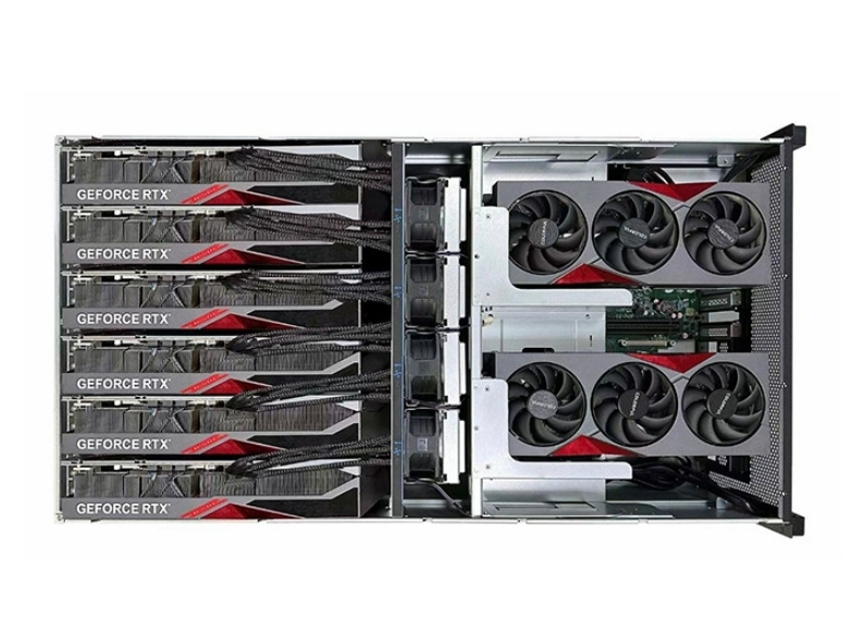 8 GPUs server chassis