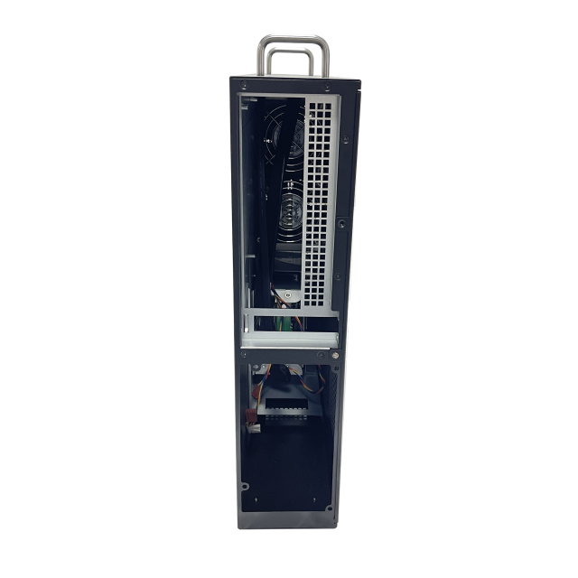 2U tower chassis with 2 hotswap HDD tray