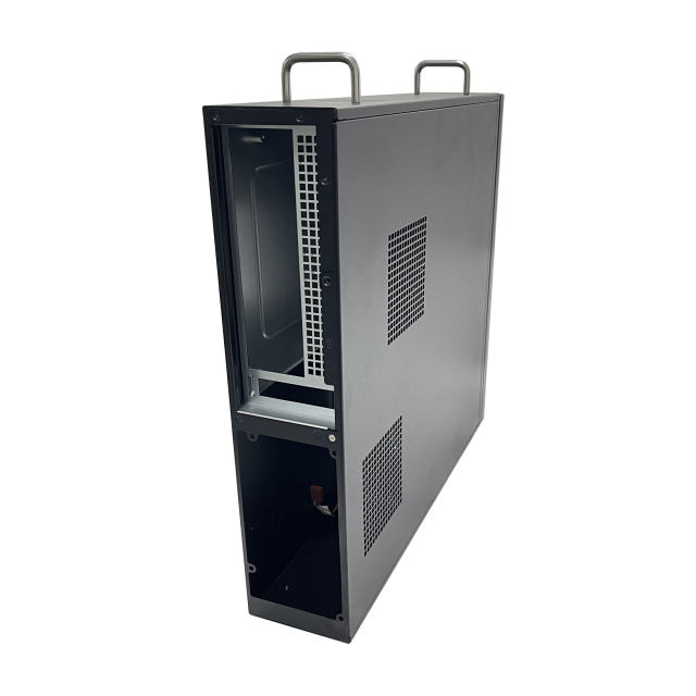 2U tower chassis with 2 hotswap HDD tray