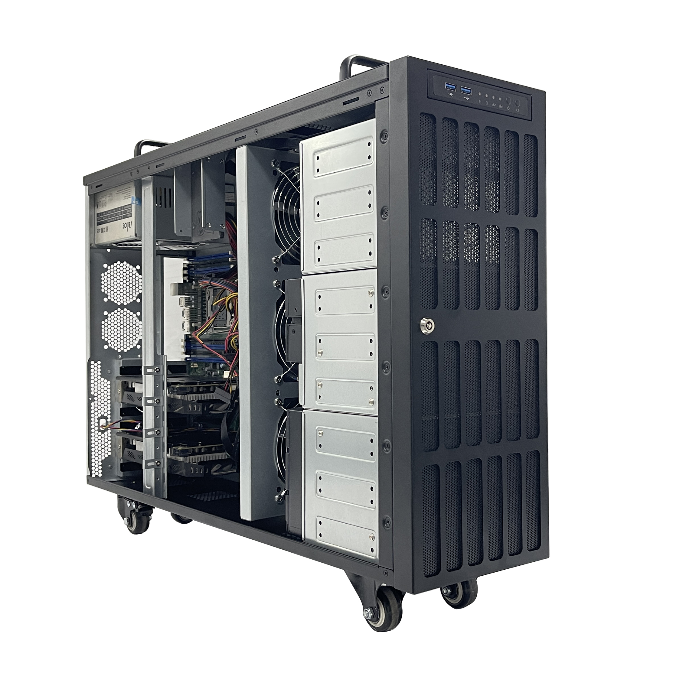 4U tower chassis