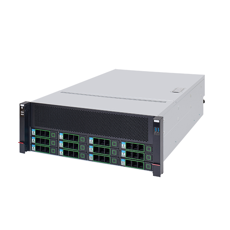 4U 12-bay hot swap storage chassis
