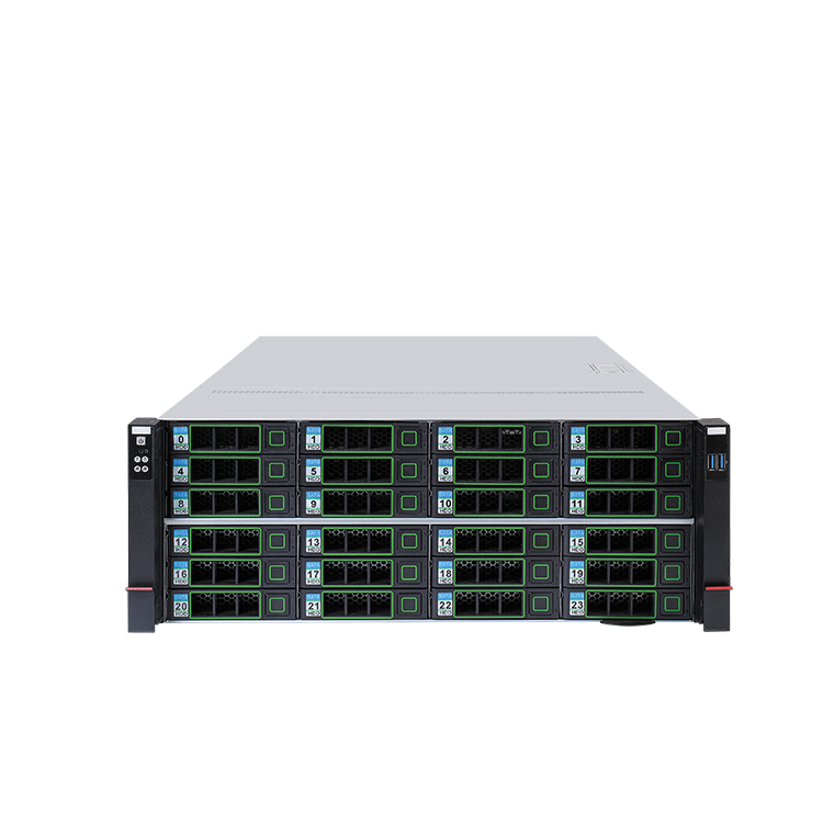 4U 24-bay hot swap storage chassis