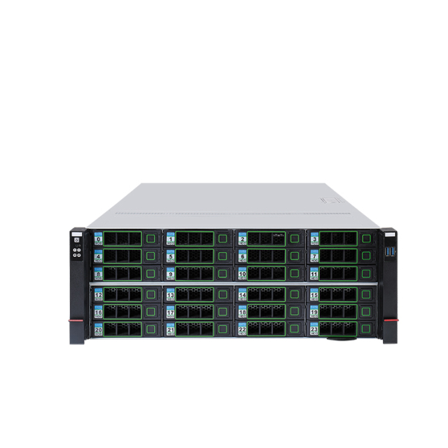 4U 24-bay hot swap storage chassis