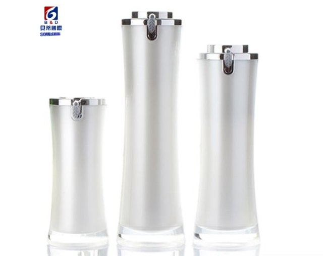 15/30/50G High-grade Acrylic Bottle Small Waist