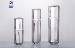 High-grade Acrylic Diamond Set Bottle 30/60/100ml Lotion Pump Bottle,Classic 5/10/15/30/50G Acrylic Cream Jar