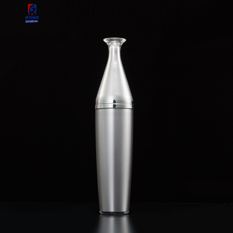 Acrylic Set Bottle Like Wine Acrylic 30/50/100ML Lotion Pump Bottle,Classic 30/50G Acrylic Cream Jar