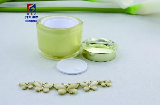 Acrylic Set Bottle 30/50/100ML Lotion Pump Bottle,Classic 30/50G Acrylic Cream Jar