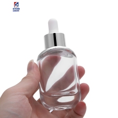 30ml High Grade Glue Head Dropper Glass Bottle