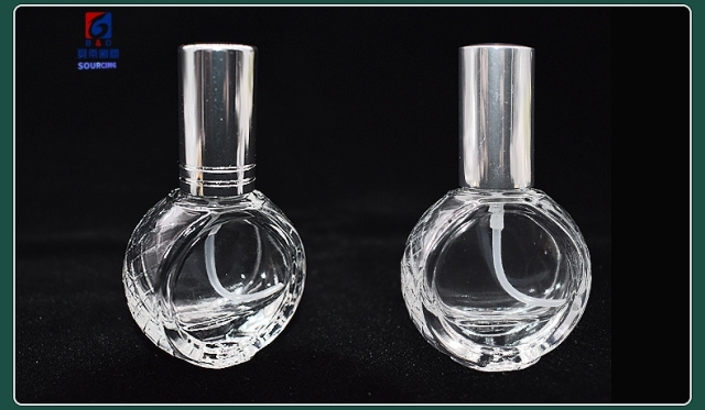 10ML Clear Glass Portable Spary Botttle